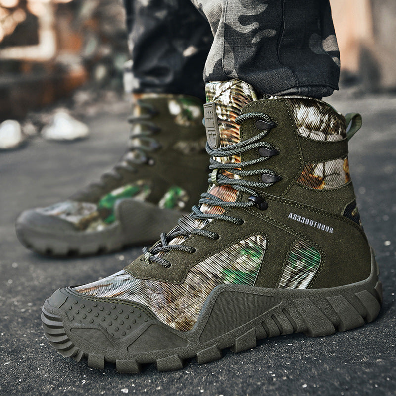 High-Top Tactical Outdoor Hiking Boots: Your Ultimate Adventure Companion