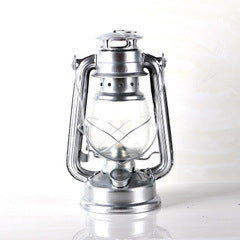 Illuminate Your Adventures with the Retro Iron Kerosene-Style Portable Camping Lantern