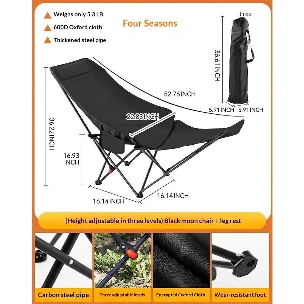 Portable Ultra-Light Mesh Camping Folding Chair