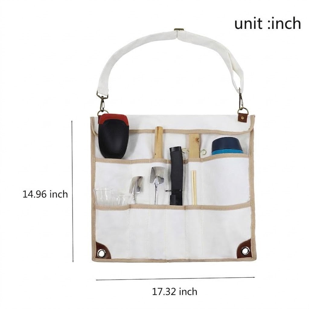 Foldable Camping Cookware Set With Utensils Bag