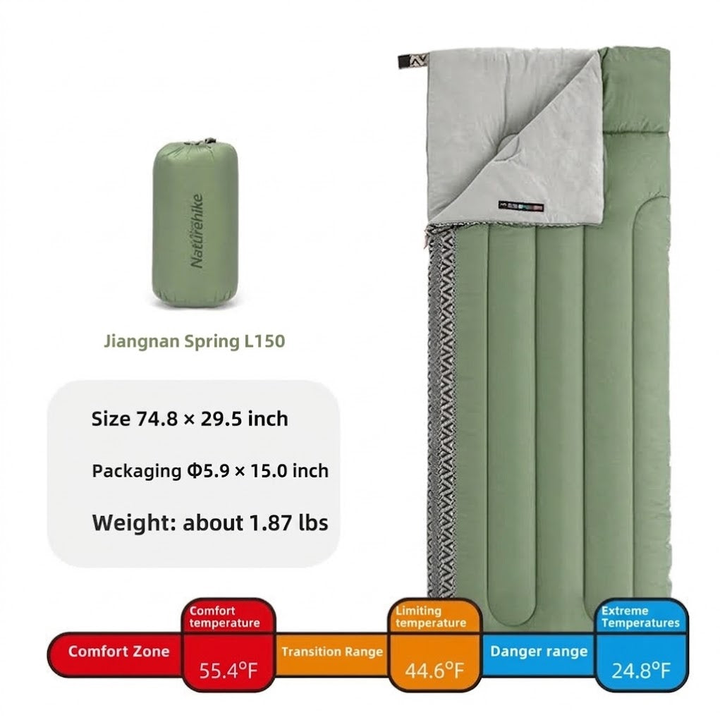 Four-Season Portable Outdoor Camping Sleeping Bag