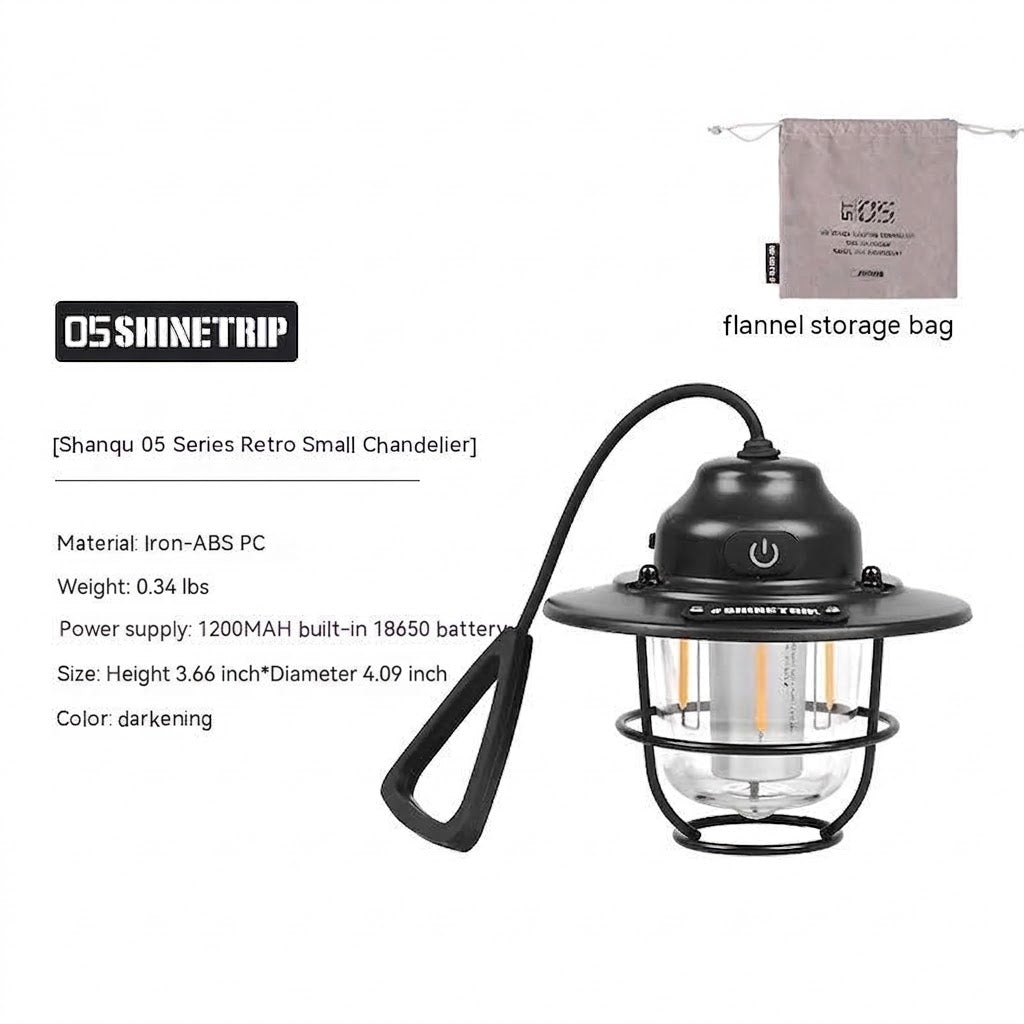 Shanqu Pine Cone Hanging Camping Lantern