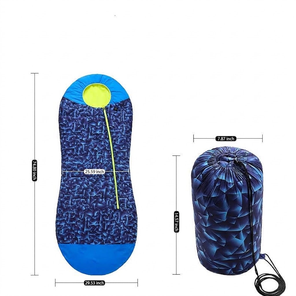 Mountaineering Camping Sleeping Bag For Outdoor Use