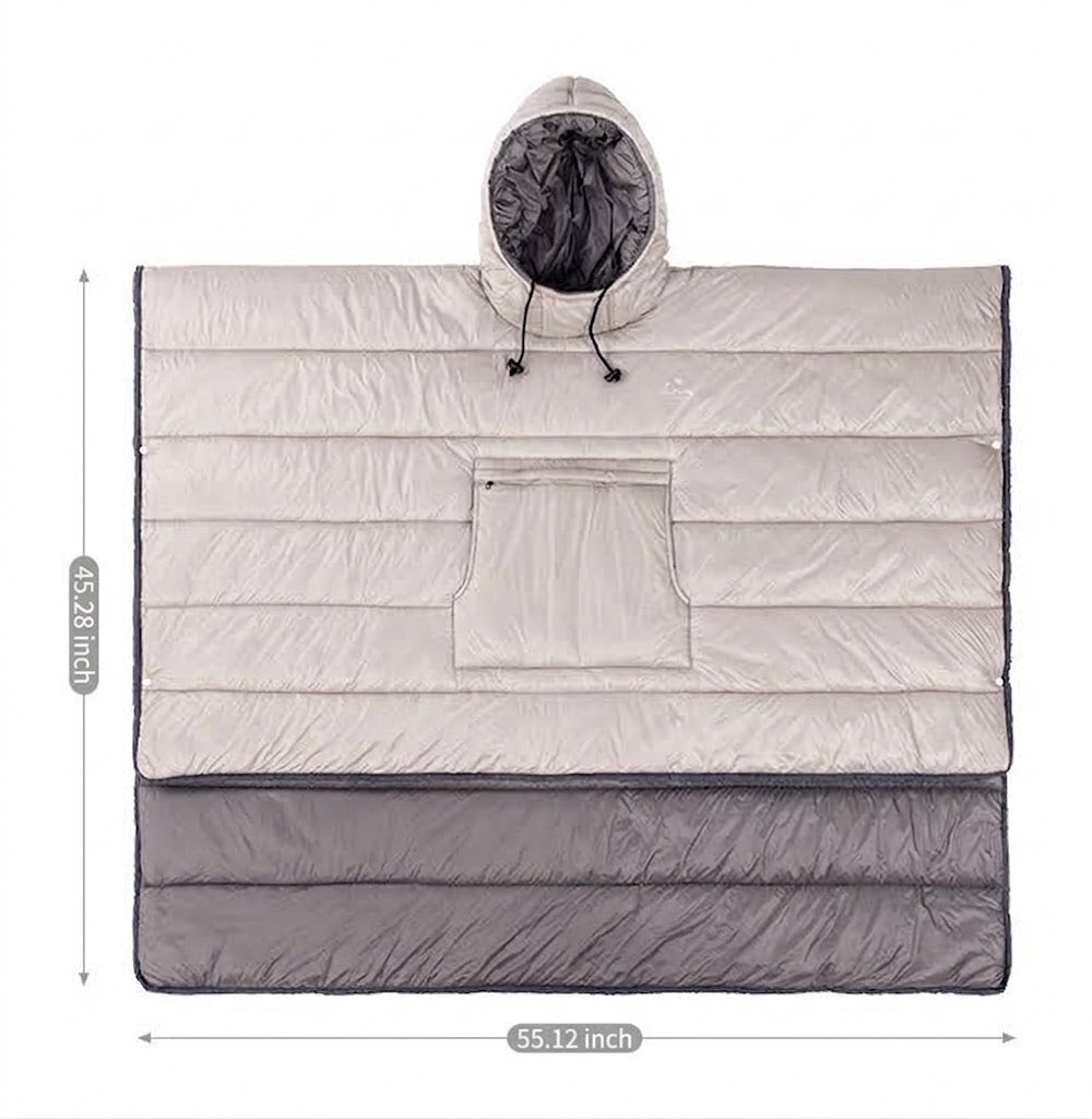 Portable Warm Camping Sleeping Bag Travel Quilt