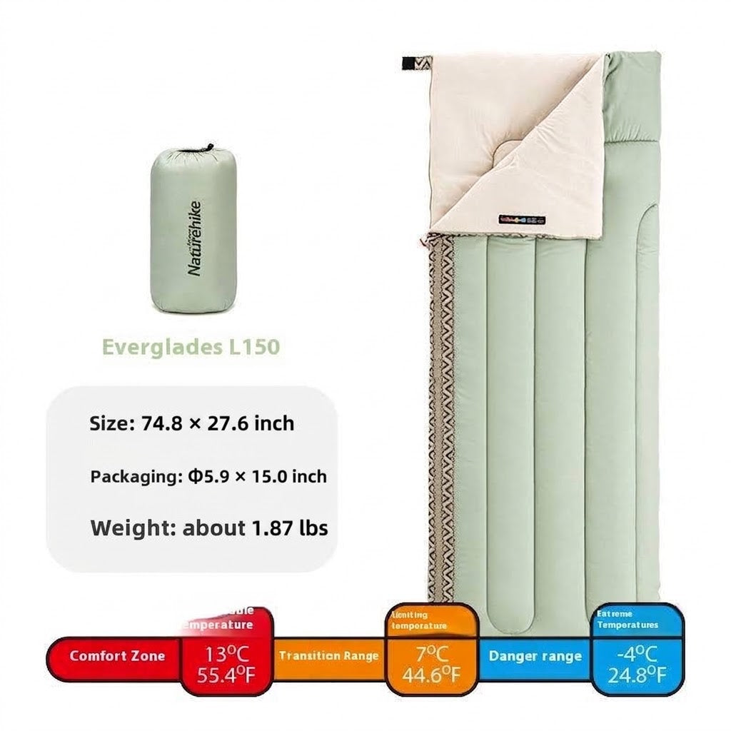 Four-Season Portable Outdoor Camping Sleeping Bag